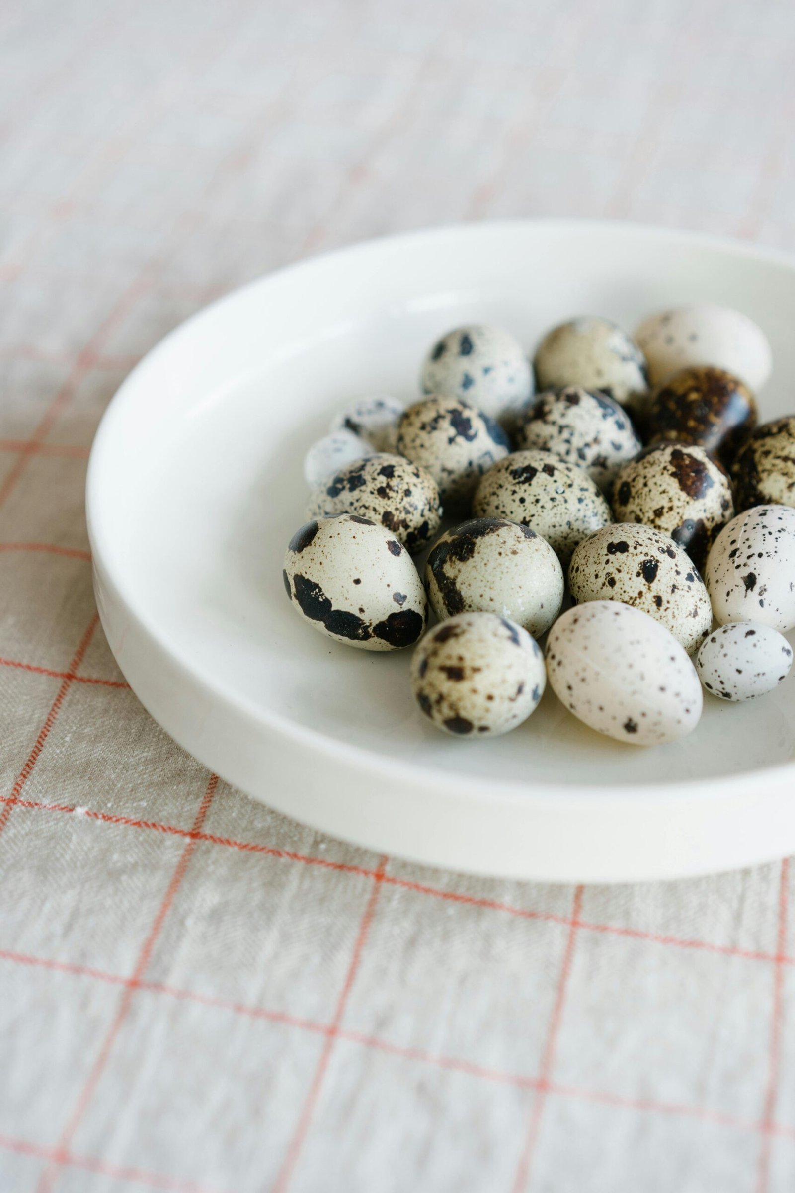 A photo of eggs on plate